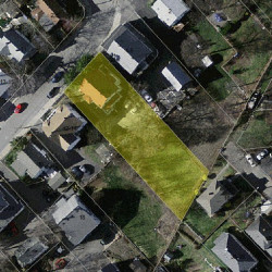 8 Middle St, Newton, MA 02458 aerial view