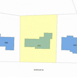 1585 Commonwealth Ave, Newton, MA 02465 plot plan