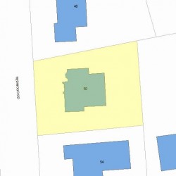 50 Redwood Rd, Newton, MA 02459 plot plan