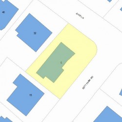 5 Esty Farm Rd, Newton, MA 02459 plot plan