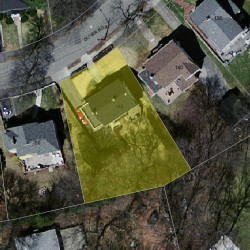 146 Oliver Rd, Newton, MA 02468 aerial view
