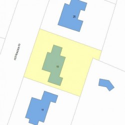 19 Fessenden St, Newton, MA 02460 plot plan