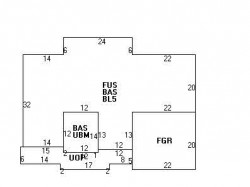 89 Charlemont St, Newton, MA 02461 floor plan