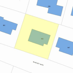 153 Randlett Park, Newton, MA 02465 plot plan
