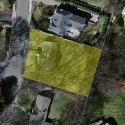24 Druid Hill Rd, Newton, MA 02461 aerial view
