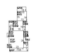 58 Bowen St, Newton, MA 02459 floor plan