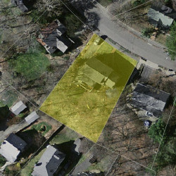 194 Bellevue St, Newton, MA 02458 aerial view
