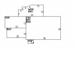 25 Truman Rd, Newton, MA 02459 floor plan