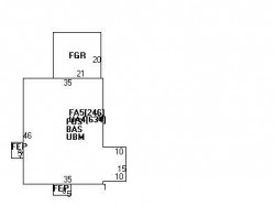 348 Ward St, Newton, MA 02459 floor plan