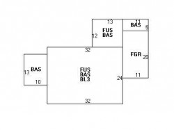 15 Clinton Pl, Newton, MA 02459 floor plan