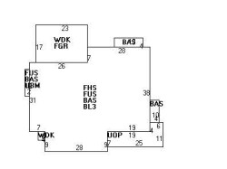 39 Sterling St, Newton, MA 02465 floor plan