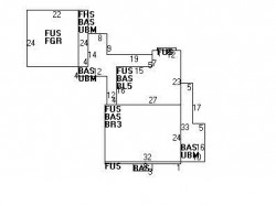 44 Gould Rd, Newton, MA 02468 floor plan