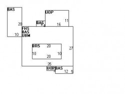 21 Philbrick Rd, Newton, MA 02459 floor plan