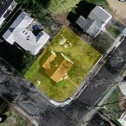 236 Spiers Rd, Newton, MA 02459 aerial view