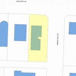 5 Walnut Hill Rd, Newton, MA 02459 plot plan