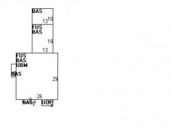 16 Hunter St, Newton, MA 02465 floor plan