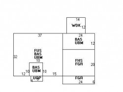 285 Albemarle Rd, Newton, MA 02460 floor plan