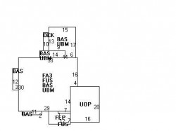 19 Hyde St, Newton, MA 02461 floor plan