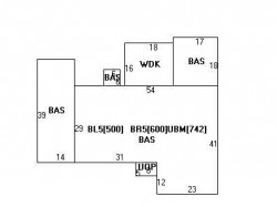 62 Deborah Rd, Newton, MA 02459 floor plan