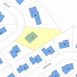 50 Farina Rd, Newton, MA 02459 plot plan