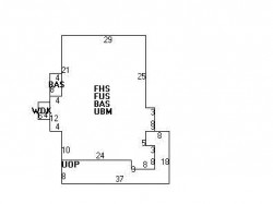 1002 Beacon St, Newton, MA 02459 floor plan