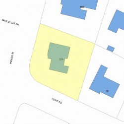 514 Parker St, Newton, MA 02459 plot plan