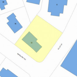 82 Margaret Rd, Newton, MA 02461 plot plan