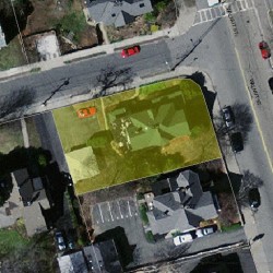 221 Walnut St, Newton, MA 02460 aerial view