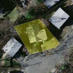 9 Glazer Rd, Newton, MA 02459 aerial view