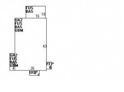 69 Waban St, Newton, MA 02458 floor plan