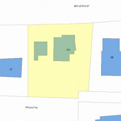 780 Boylston St, Newton, MA 02461 plot plan