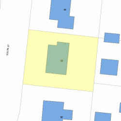 50 Solon St, Newton, MA 02461 plot plan