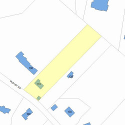 110 Dudley Rd, Newton, MA 02459 plot plan