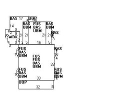 303 Highland Ave, Newton, MA 02465 floor plan