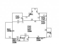 258 Prince St, Newton, MA 02465 floor plan