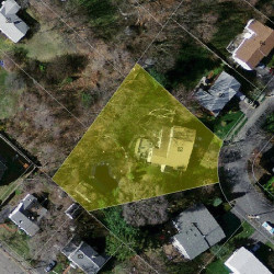 82 Esty Farm Rd, Newton, MA 02459 aerial view