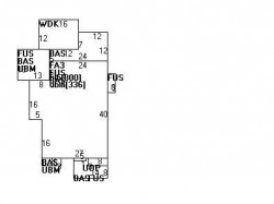 14 Hollis St, Newton, MA 02458 floor plan