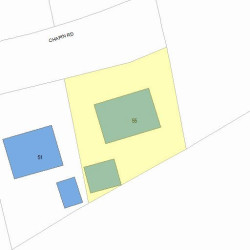 55 Chapin Rd, Newton, MA 02459 plot plan