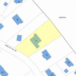 40 Beacon St, Newton, MA 02459 plot plan