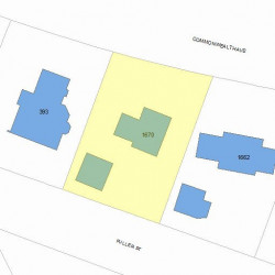 1670 Commonwealth Ave, Newton, MA 02465 plot plan