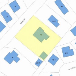 18 Chase St, Newton, MA 02459 plot plan
