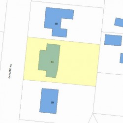 63 Garland Rd, Newton, MA 02459 plot plan