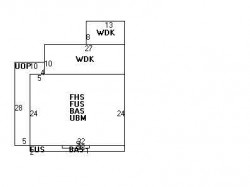 40 Dearborn St, Newton, MA 02465 floor plan