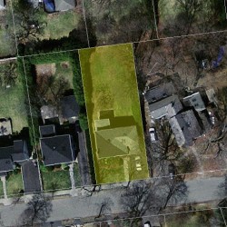 31 Amherst Rd, Newton, MA 02468 aerial view