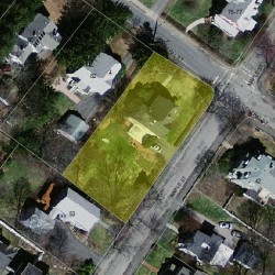 78 Central St, Newton, MA 02466 aerial view