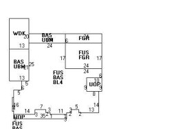 69 Dartmouth St, Newton, MA 02465 floor plan