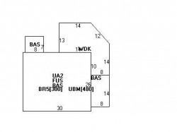 44 Halcyon Rd, Newton, MA 02459 floor plan