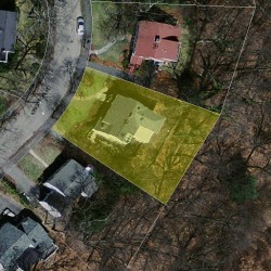 30 Kingston Rd, Newton, MA 02461 aerial view