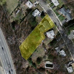 37 Quinobequin Rd, Newton, MA 02462 aerial view