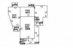 25 Fairfax St, Newton, MA 02465 floor plan